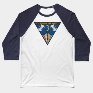 Carrier Air Wing 3 - CVW 3 Baseball T-Shirt